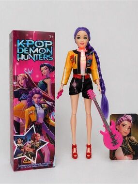 Rumi KPOP Demon Hunters Singing Doll w/ Accessories – Open Box (Not Mystery)